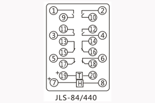 JLS-84/440接線(xiàn)圖