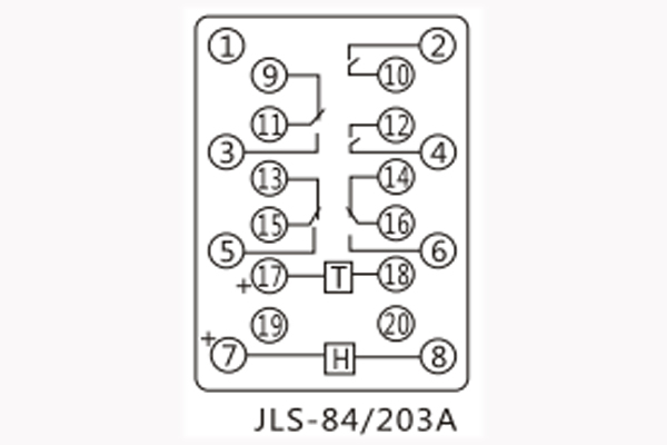 JLS-84/203A接線圖