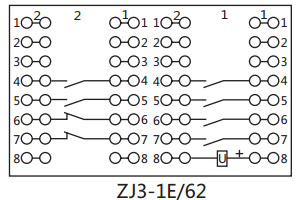 ZJ3-1E/62接線(xiàn)圖