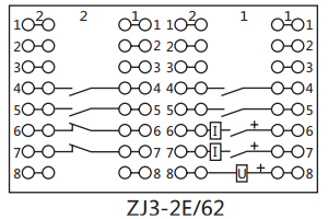 ZJ3-2E/62接線圖