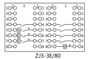 ZJ3-3E/80接線圖