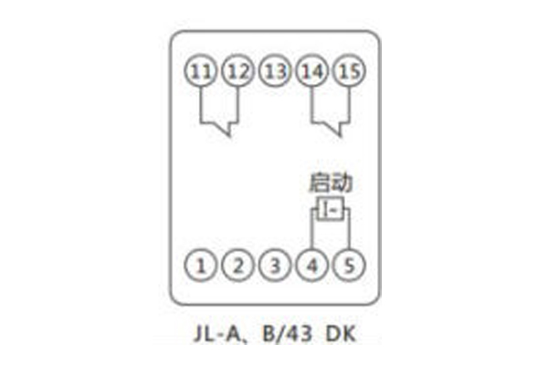 JL-A/43DK接線(xiàn)圖