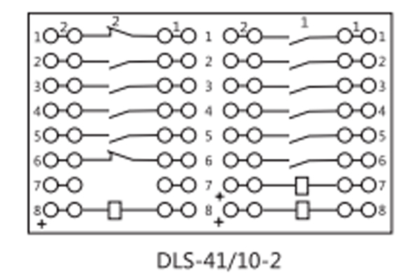 DLS-41/10-2接線(xiàn)圖