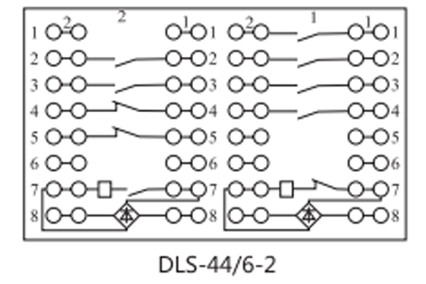 DLS-44/6-2接線(xiàn)圖