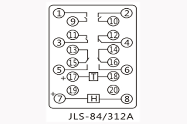 JLS-84/312A接線(xiàn)圖