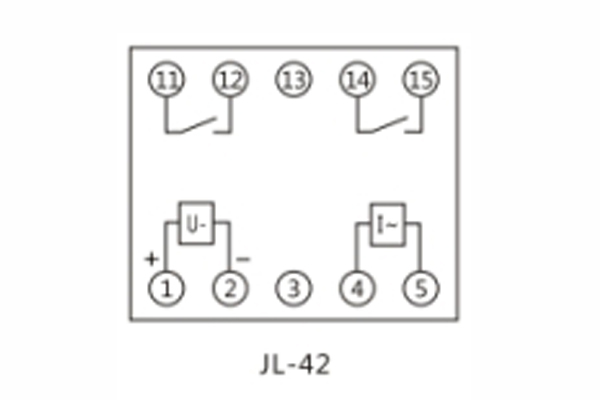 JL-42內(nèi)部接線(xiàn)及外引接線(xiàn)圖(正視圖1.jpg